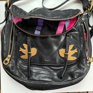 Marc Jacobs crossbody black leather purse